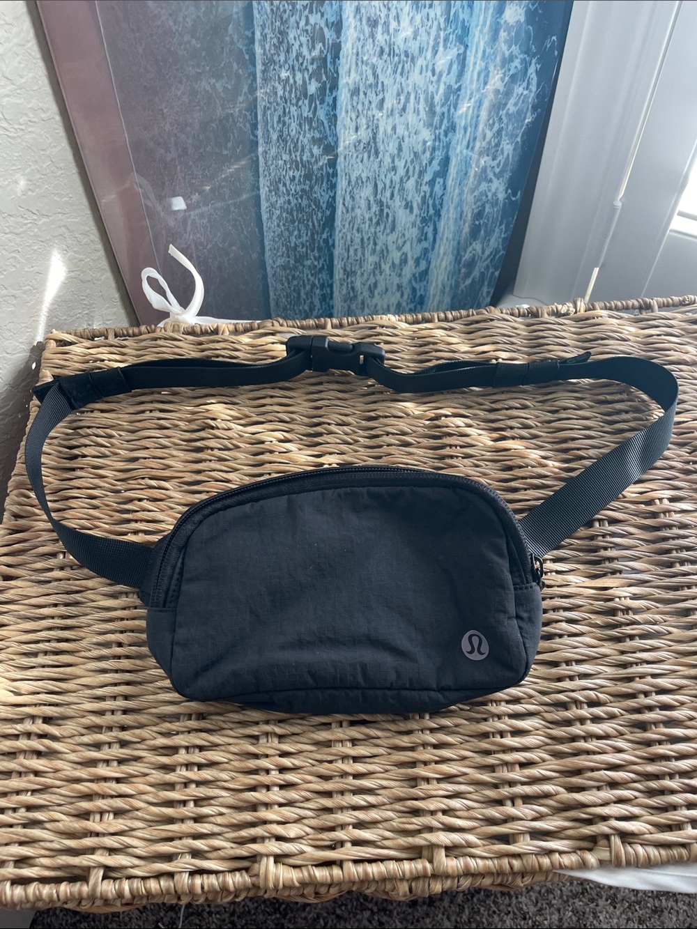 lululemon athletica Black Belt Bag with Minimal Logo